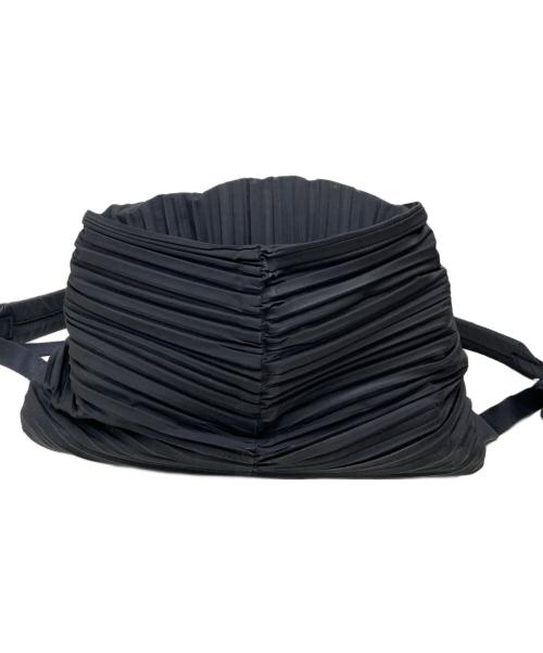 PLEATS PLEASE（プリーツプリーズ）PLEATS PLEASE (プリーツプリーズ) プリーツバックパック ブラックの古着・服飾アイテム