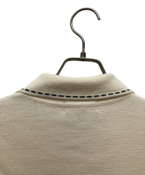 SUPREME（シュプリーム）Supreme (シュプリーム) 22AW CONTRAST STITCH BUTTON UP SWEATER ホワイト サイズ:XLの古着・服飾アイテム