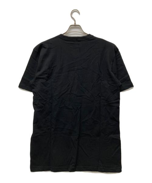 Yohji Yamamoto pour homme（ヨウジヤマモト プールオム）Yohji Yamamoto pour homme (ヨウジヤマモト プールオム) New Era (ニューエラ) ロゴ刺繍TEE ブラック サイズ:X-LARGE 未使用品の古着・服飾アイテム