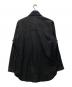 Yohji Yamamoto pour homme (ヨウジヤマモト プールオム) 18SS 4重襟 ハーフレイヤード長袖フロントシャツ ブラック サイズ:4：19000円