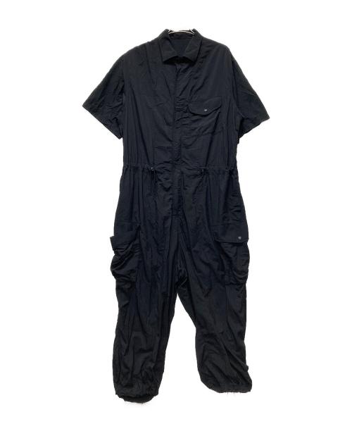 s'yte（サイト）s'yte (サイト) NYLON TAFFETA SHORT SLEEVE JUMPSUIT ブラック サイズ:SIZE3の古着・服飾アイテム