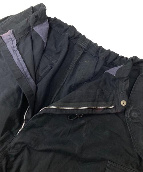 Y'S YOHJI YAMAMOTO（ワイズ ヨウジヤマモト）Y'S YOHJI YAMAMOTO (ワイズ ヨウジヤマモト) ビッグシルエットカーゴパンツ ブラック サイズ:3の古着・服飾アイテム