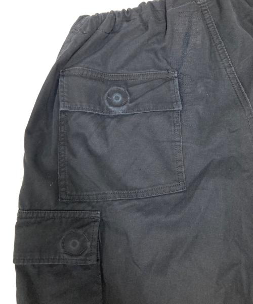 Y'S YOHJI YAMAMOTO（ワイズ ヨウジヤマモト）Y'S YOHJI YAMAMOTO (ワイズ ヨウジヤマモト) ビッグシルエットカーゴパンツ ブラック サイズ:3の古着・服飾アイテム