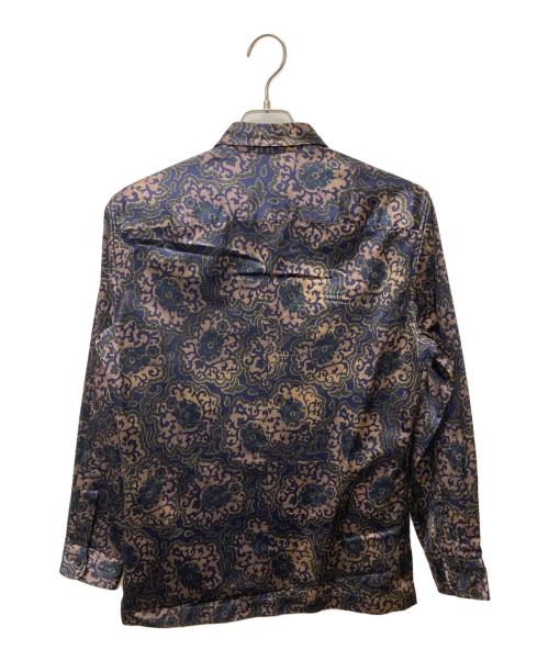 DRIES VAN NOTEN（ドリスヴァンノッテン）DRIES VAN NOTEN (ドリスヴァンノッテン) 総柄長袖シャツ ブラウン サイズ:48の古着・服飾アイテム