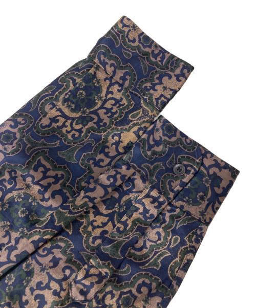 DRIES VAN NOTEN（ドリスヴァンノッテン）DRIES VAN NOTEN (ドリスヴァンノッテン) 総柄長袖シャツ ブラウン サイズ:48の古着・服飾アイテム