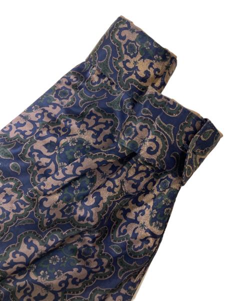 DRIES VAN NOTEN（ドリスヴァンノッテン）DRIES VAN NOTEN (ドリスヴァンノッテン) 総柄長袖シャツ ブラウン サイズ:48の古着・服飾アイテム