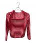 COMME des GARCONS GIRL (コムデギャルソンガール) ストライプ セーター レッド×ピンク サイズ:S：10000円