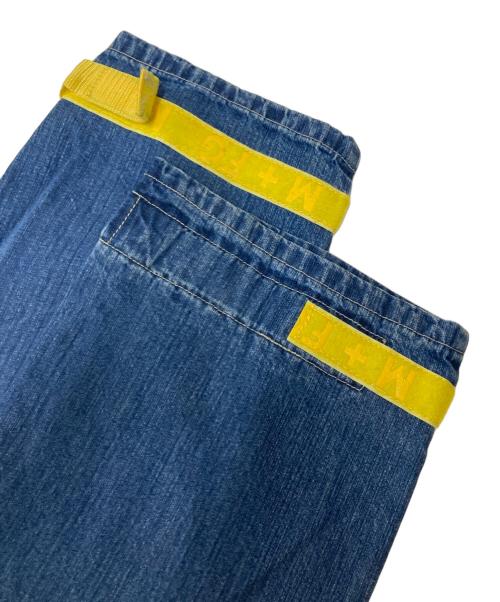 MARITHE+FRANCOIS GIRBAUD（マリテフランソワジルボー）MARITHE+FRANCOIS GIRBAUD (マリテフランソワジルボー) デニムシャトルパンツ インディゴ サイズ:38の古着・服飾アイテム