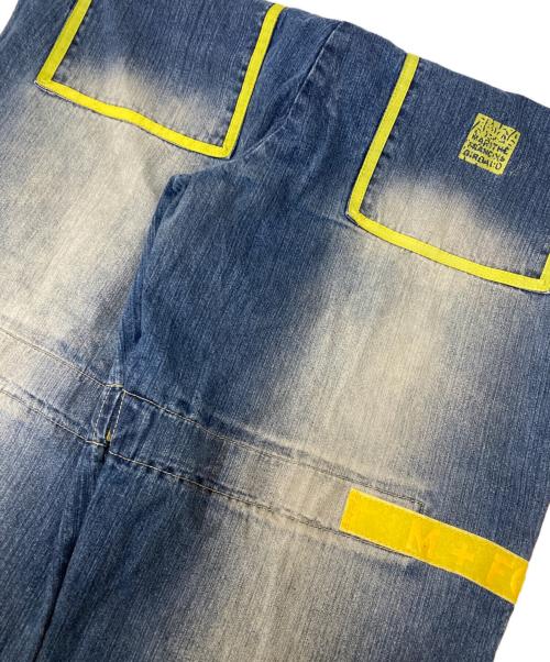 MARITHE+FRANCOIS GIRBAUD（マリテフランソワジルボー）MARITHE+FRANCOIS GIRBAUD (マリテフランソワジルボー) デニムシャトルパンツ インディゴ サイズ:38の古着・服飾アイテム