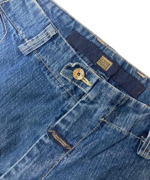 MARITHE+FRANCOIS GIRBAUD（マリテフランソワジルボー）MARITHE+FRANCOIS GIRBAUD (マリテフランソワジルボー) デニムシャトルパンツ インディゴ サイズ:38の古着・服飾アイテム