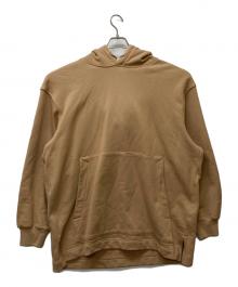 DRIES VAN NOTEN（ドリスヴァンノッテン）の古着「HASPE オーバーサイズプルオーバーパーカー」｜ベージュ