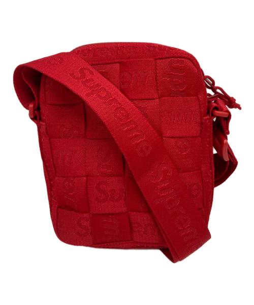 SUPREME（シュプリーム）Supreme (シュプリーム) 23SS Woven Shoulder Bag レッドの古着・服飾アイテム