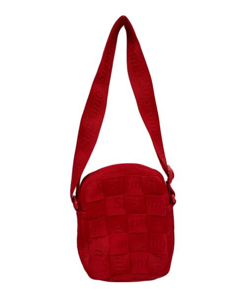 SUPREME（シュプリーム）Supreme (シュプリーム) 23SS Woven Shoulder Bag レッドの古着・服飾アイテム
