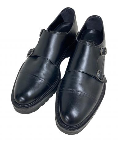 中古・古着通販】W.H (ダブルエイチ) ダブルモンクストラップシューズ