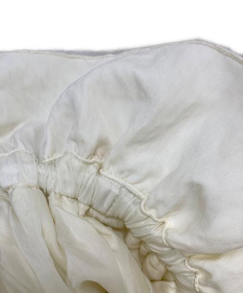 L'AUBE BLANC（ローブ ブラン）L'AUBE BLANC (ローブ ブラン) Raffle balloon cape Blouse ホワイト サイズ:Fの古着・服飾アイテム