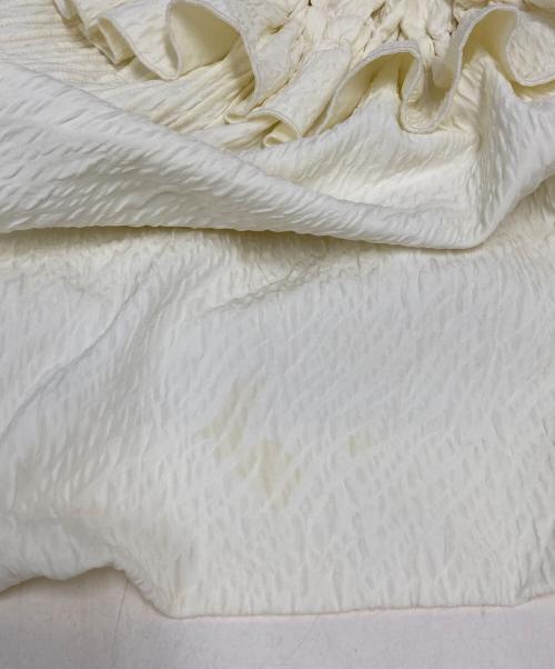 L'AUBE BLANC（ローブ ブラン）L'AUBE BLANC (ローブ ブラン) Raffle balloon cape Blouse ホワイト サイズ:Fの古着・服飾アイテム