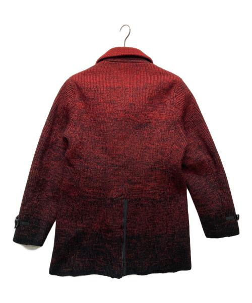 UNDERCOVERISM（アンダーカバーイズム）UNDERCOVERISM (アンダーカバーイズム) ロングPコート レッド サイズ:2の古着・服飾アイテム