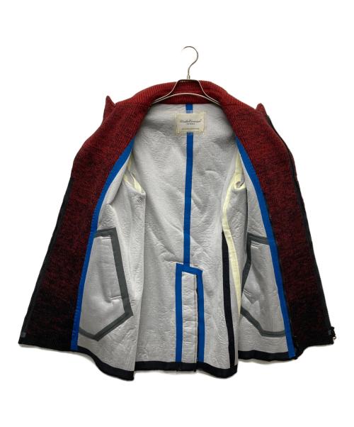 UNDERCOVERISM（アンダーカバーイズム）UNDERCOVERISM (アンダーカバーイズム) ロングPコート レッド サイズ:2の古着・服飾アイテム