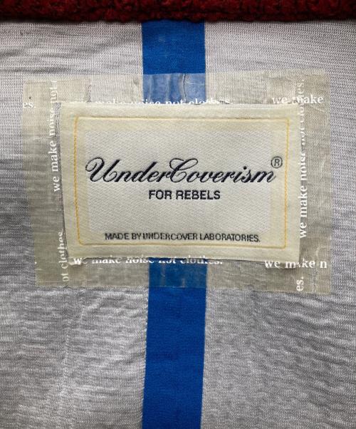 UNDERCOVERISM（アンダーカバーイズム）UNDERCOVERISM (アンダーカバーイズム) ロングPコート レッド サイズ:2の古着・服飾アイテム