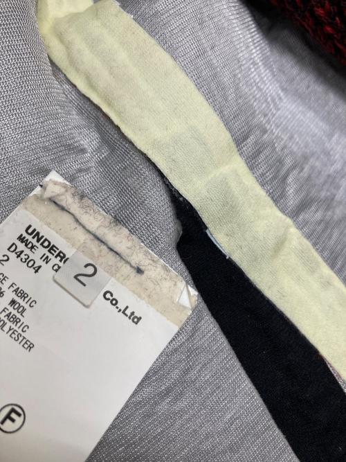 UNDERCOVERISM（アンダーカバーイズム）UNDERCOVERISM (アンダーカバーイズム) ロングPコート レッド サイズ:2の古着・服飾アイテム