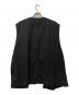 nest Robe (ネストローブ) ノーカラービッグシルエットベスト ブラック サイズ:F：8000円