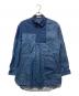 J.W.ANDERSON（ジェイダブリューアンダーソン）の古着「ハーフボタンデニムシャツ」｜インディゴ