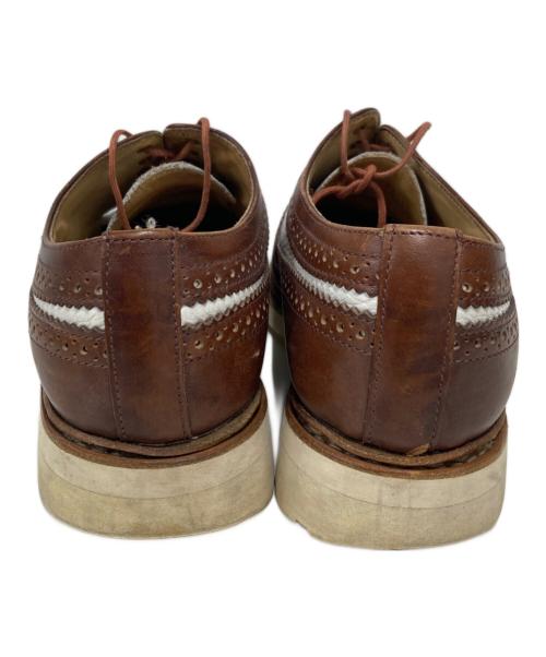 PARABOOT（パラブーツ）PARABOOT (パラブーツ) ウィングチップシューズ ブラウン サイズ:61/2Fの古着・服飾アイテム