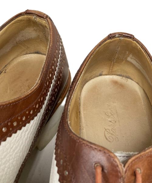 PARABOOT（パラブーツ）PARABOOT (パラブーツ) ウィングチップシューズ ブラウン サイズ:61/2Fの古着・服飾アイテム