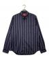 Supreme（シュプリーム）の古着「19AW Stripe Shirt」｜ネイビー