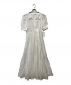 Snidelスナイデル）の古着「カシュクールシャツワンピース」｜ホワイト