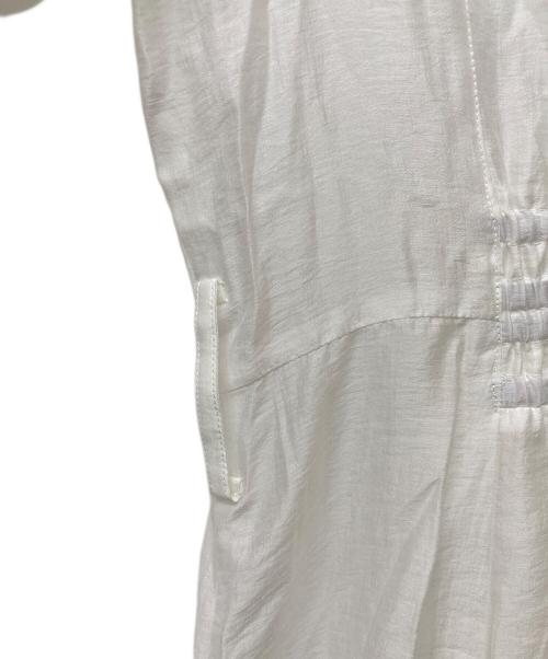 Snidel（スナイデル）Snidel (スナイデル) カシュクールシャツワンピース ホワイト サイズ:Sの古着・服飾アイテム
