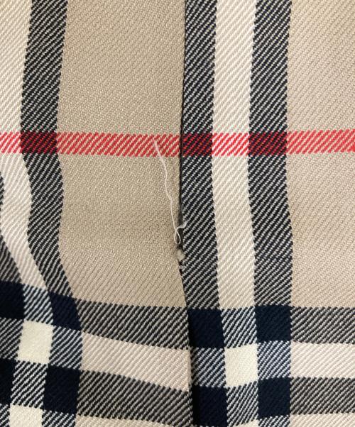 Burberry's（バーバリー）Burberry's (バーバリーズ) ノバチェック柄スカート ベージュ サイズ:11の古着・服飾アイテム