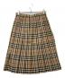 Burberry's (バーバリーズ) ノバチェック柄スカート ベージュ サイズ:11：7000円
