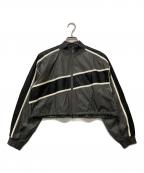 PRANK PROJECTプランクプロジェクト）の古着「Synthetic Leather Track Blouson」｜グレー