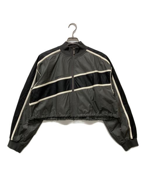 PRANK PROJECT（プランクプロジェクト）PRANK PROJECT (プランクプロジェクト) Synthetic Leather Track Blouson グレー サイズ:FREEの古着・服飾アイテム