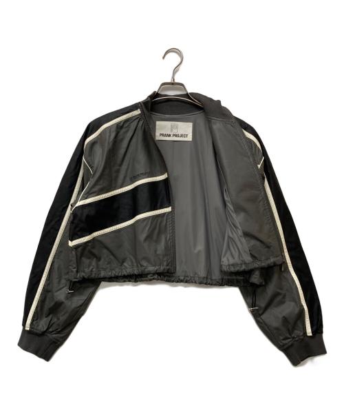 PRANK PROJECT（プランクプロジェクト）PRANK PROJECT (プランクプロジェクト) Synthetic Leather Track Blouson グレー サイズ:FREEの古着・服飾アイテム