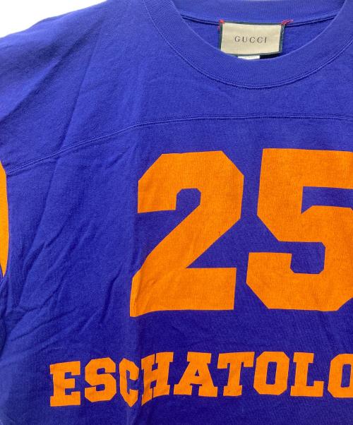 GUCCI（グッチ）GUCCI (グッチ) Eschatology and Blind for Love 1921 Print Tee パープル サイズ:Lの古着・服飾アイテム