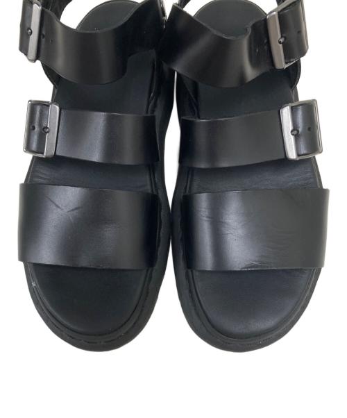 Dr.Martens（ドクターマーチン）Dr.Martens (ドクターマーチン) サンダル ブラック サイズ:UK7の古着・服飾アイテム