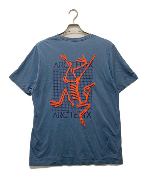 ARC'TERYX（アークテリクス）ARC'TERYX (アークテリクス) マルチバードロゴショートスリーブTシャツ スカイブルー サイズ:Mの古着・服飾アイテム