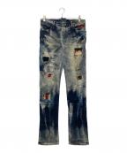 L.G.Bルグランブルー）の古着「ダメージデニムパンツ」｜インディゴ