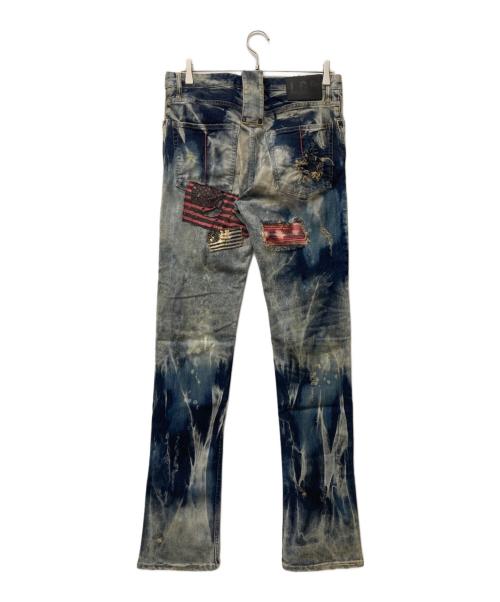 L.G.B（ルグランブルー）L.G.B (ルグランブルー) ダメージデニムパンツ インディゴ サイズ:33の古着・服飾アイテム