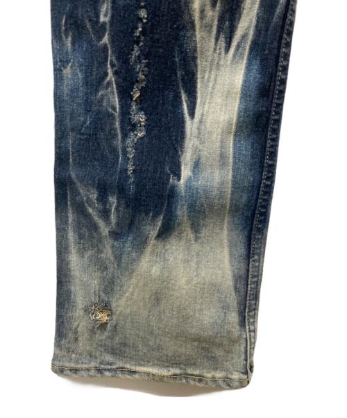 L.G.B（ルグランブルー）L.G.B (ルグランブルー) ダメージデニムパンツ インディゴ サイズ:33の古着・服飾アイテム
