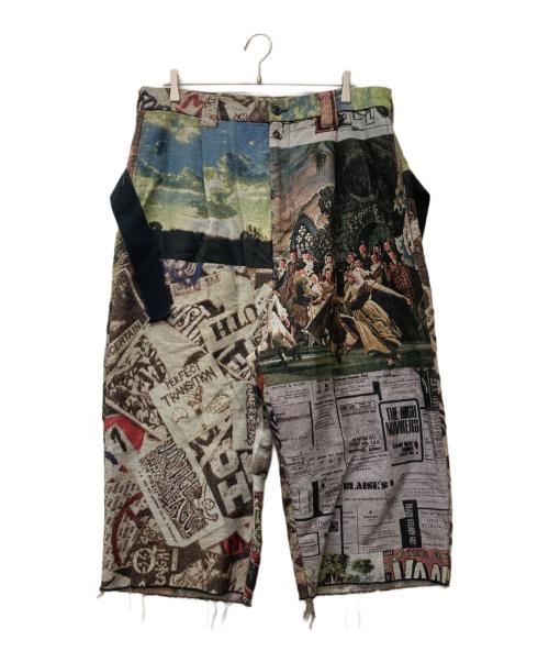 Maison MIHARA YASUHIRO（メゾン ミハラ ヤスヒロ）Maison MIHARA YASUHIRO (メゾン ミハラ ヤスヒロ) ジャガードパンツ マルチカラー サイズ:50の古着・服飾アイテム