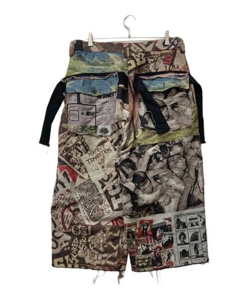 Maison MIHARA YASUHIRO（メゾン ミハラ ヤスヒロ）Maison MIHARA YASUHIRO (メゾン ミハラ ヤスヒロ) ジャガードパンツ マルチカラー サイズ:50の古着・服飾アイテム