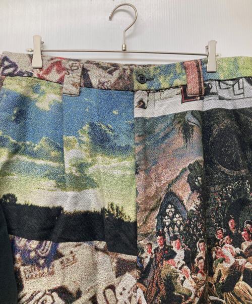 Maison MIHARA YASUHIRO（メゾン ミハラ ヤスヒロ）Maison MIHARA YASUHIRO (メゾン ミハラ ヤスヒロ) ジャガードパンツ マルチカラー サイズ:50の古着・服飾アイテム