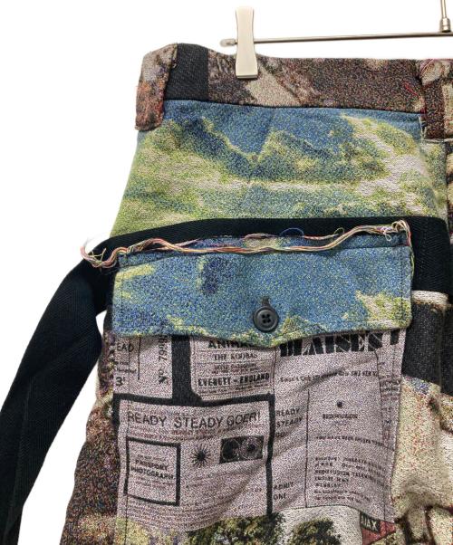 Maison MIHARA YASUHIRO（メゾン ミハラ ヤスヒロ）Maison MIHARA YASUHIRO (メゾン ミハラ ヤスヒロ) ジャガードパンツ マルチカラー サイズ:50の古着・服飾アイテム