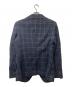 Vivienne Westwood (ヴィヴィアンウエストウッド) チェック柄ウールジャケット ネイビー サイズ:50：12000円