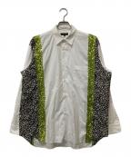 COMME des GARCONS HOMME PLUSコムデギャルソンオムプリュス）の古着「スパンコールシャツ」｜ホワイト