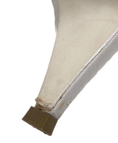 CHANEL（シャネル）CHANEL (シャネル) ココマークレースツイードヒールパンプス ホワイト サイズ:36の古着・服飾アイテム