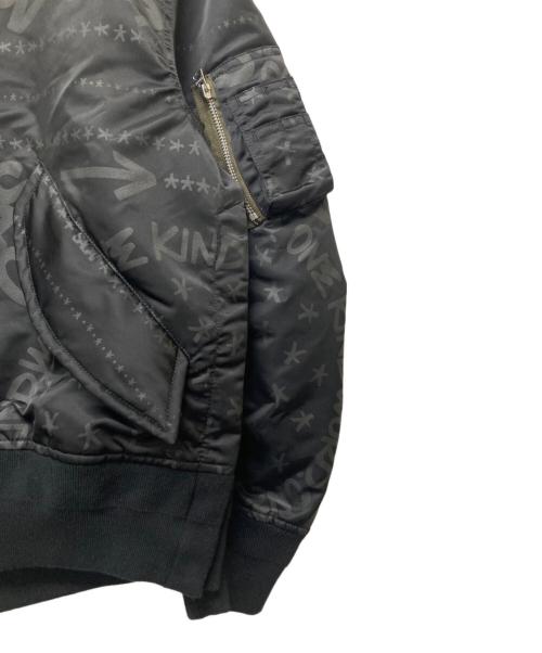 sacai（サカイ）sacai (サカイ) Eric Haze (エリックヘイズ) Bandana Print Blouson ブラック サイズ:1の古着・服飾アイテム